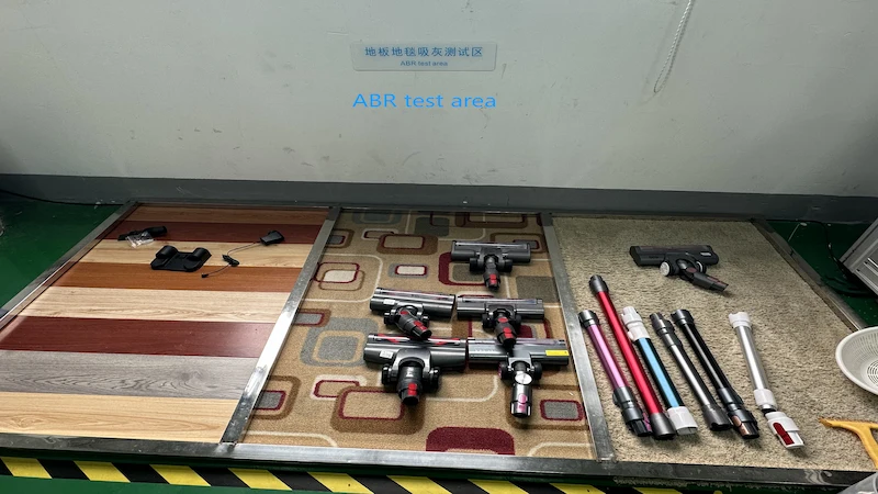 ABR testing area at Houseclean lab
