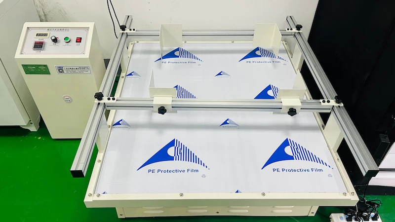 Simulated vibration test table