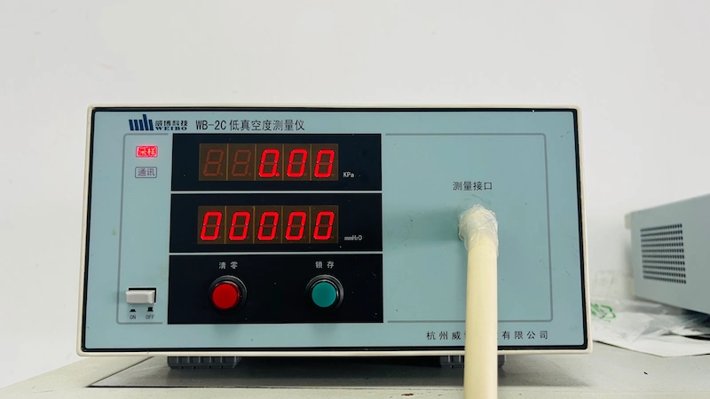 Suction power test bench