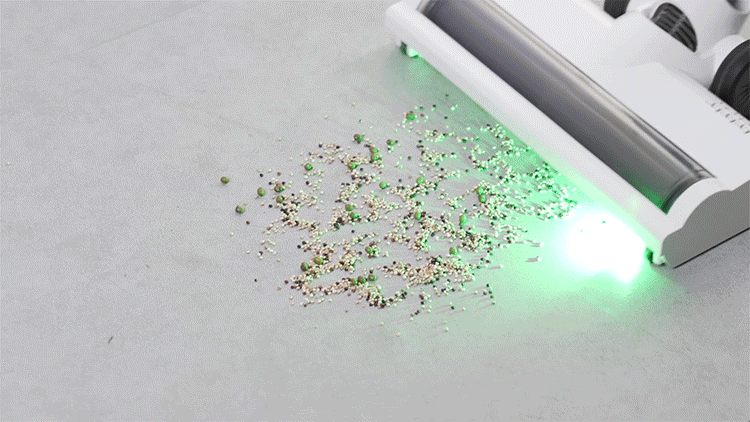 LED brush demonstration