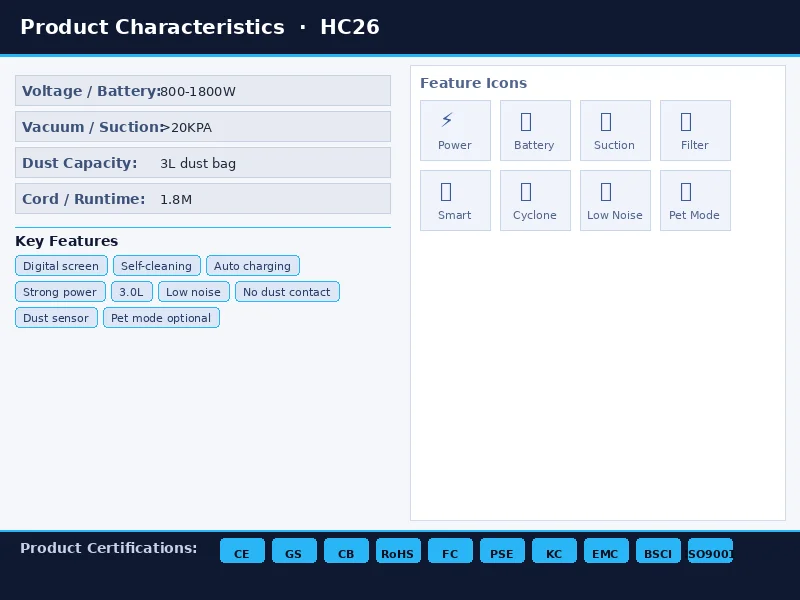 HC26 Self-Cleaning Station - view 13