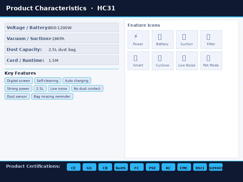 HC31 Self-Cleaning Station - view 5